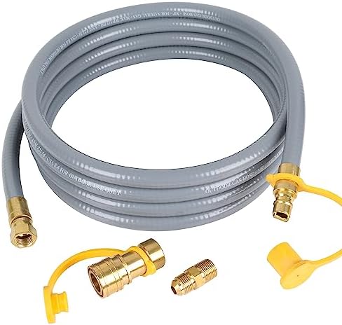 Natural Gas Hose with Quick Connect