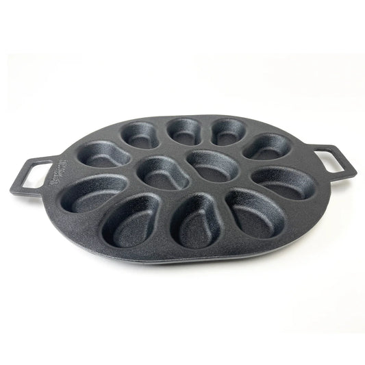 Bayou Classic Cast Iron Oyster Pan