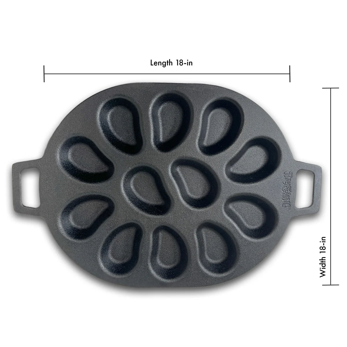 Bayou Classic Cast Iron Oyster Pan