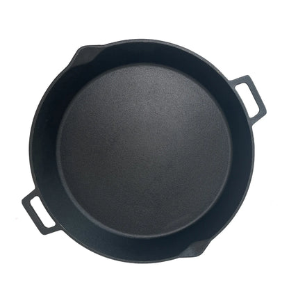 16-in Cast Iron Double-Handled Skillet