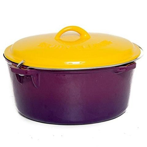 Enamel Coated Cast Iron Dutch Oven