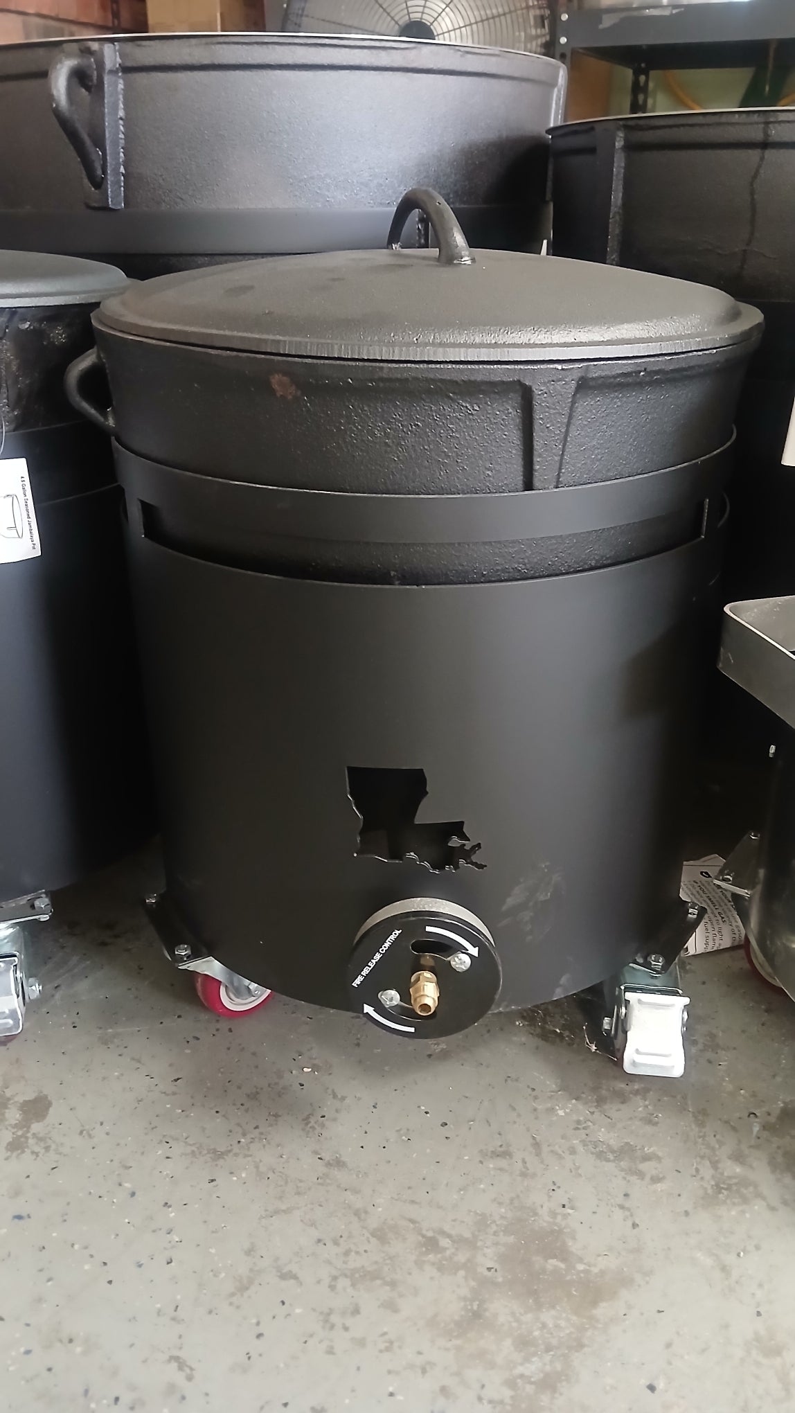 6.5 Gallon Jambalaya Pot & Roll Around Pot Combo