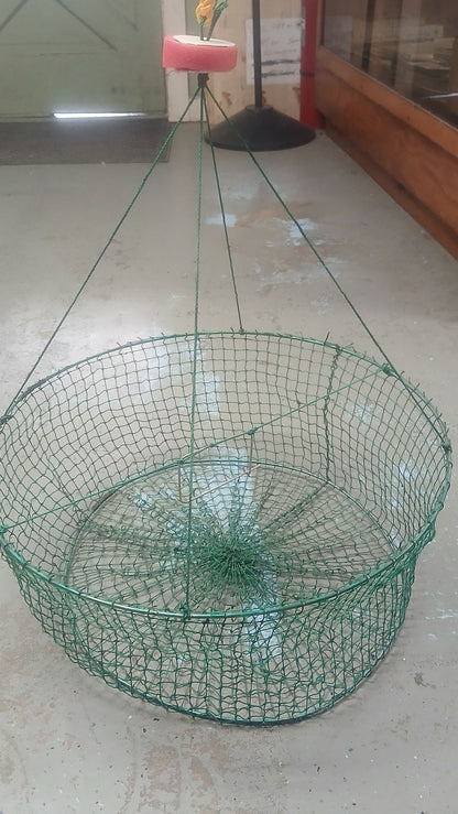 Double Ring Crab/Crawfish Set Nets Fully Rigged (12 Nets)