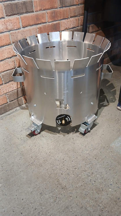 Aluminum Jambalaya Roll Around Stand Only